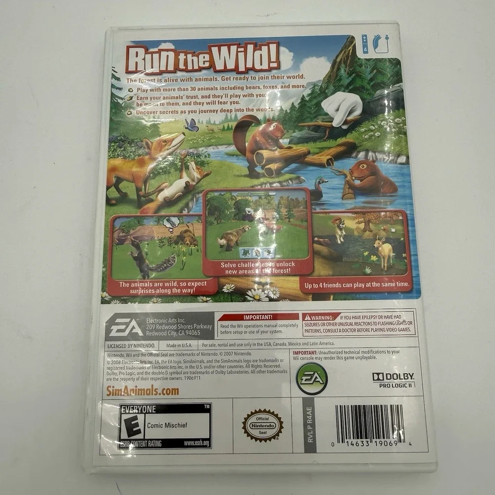 SimAnimals - Nintendo Wii Game